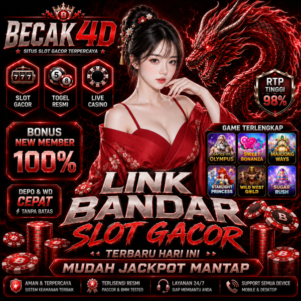 BECAK4D : SITUS PERMAINAN DENGAN LAYANAN PROFESIONAL DAN AKTIF 24 JAM
